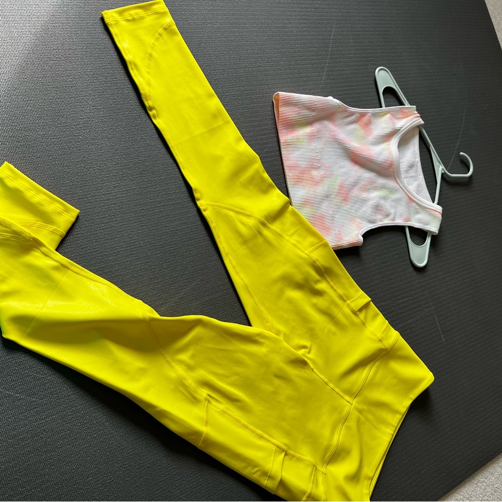 Zyia leggings and crop top